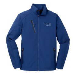 Image of Ventana Men's Port Authority Welded Soft Shell Jacket - ESTATE BLUE