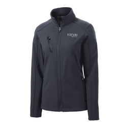 Image of Ventana Women's Port Authority Welded Soft Shell Jacket - BATTLESHIP GREY