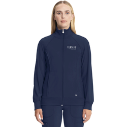 Image of Ventana Women's Infinity Zip Front Jacket - NAVY