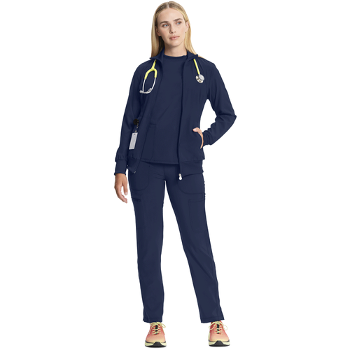 Ventana Women's Infinity Zip Front Jacket - NAVY image thumbnail