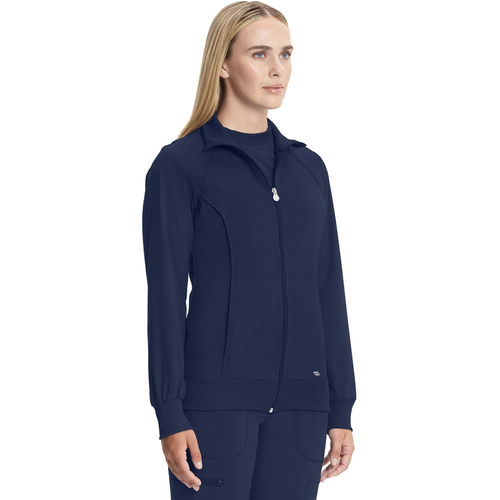 Ventana Women's Infinity Zip Front Jacket - NAVY image thumbnail