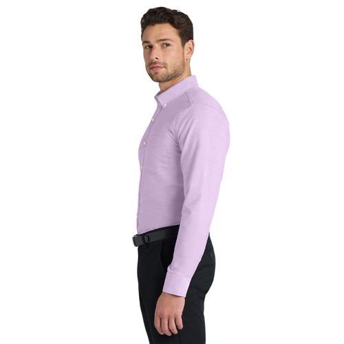 Men's Port Authority SuperPro Oxford Shirt - SOFT PURPLE image thumbnail