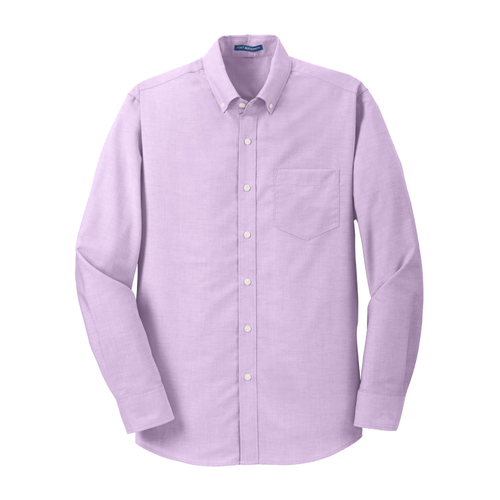 Men's Port Authority SuperPro Oxford Shirt - SOFT PURPLE image thumbnail