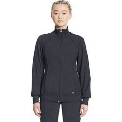 Image of Women's Infinity Zip Front Jacket - PEWTER