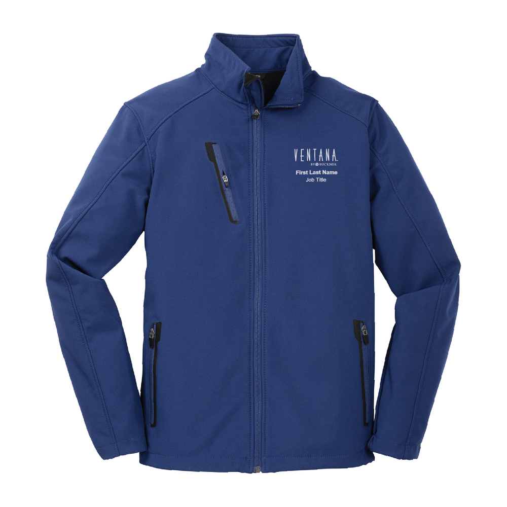 Ventana Men's Port Authority Welded Soft Shell Jacket - ESTATE BLUE primary image