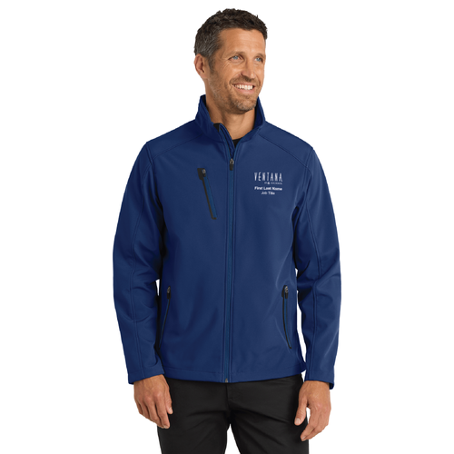 Ventana Men's Port Authority Welded Soft Shell Jacket - ESTATE BLUE image thumbnail