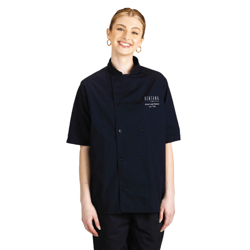 Ventana Edwards Bistro Shirt - 010 BLACK image thumbnail