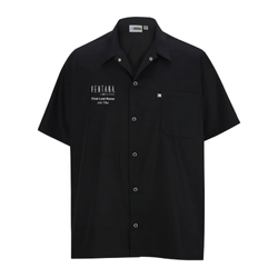 Image of Ventana Edwards Cook Shirt with Snap Closure - 010 BLACK