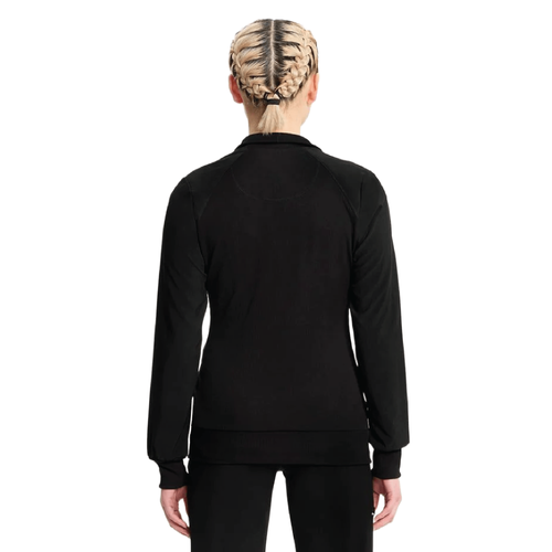 Ventana Women's Infinity Zip Front Jacket - BLACK image thumbnail