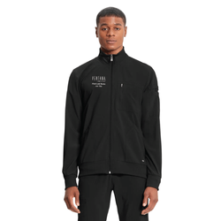 Image of Ventana Men's Infinity Zip Front Jacket - BLACK