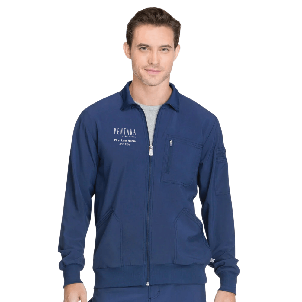 Ventana Men's Infinity Zip Front Jacket - NAVY primary image