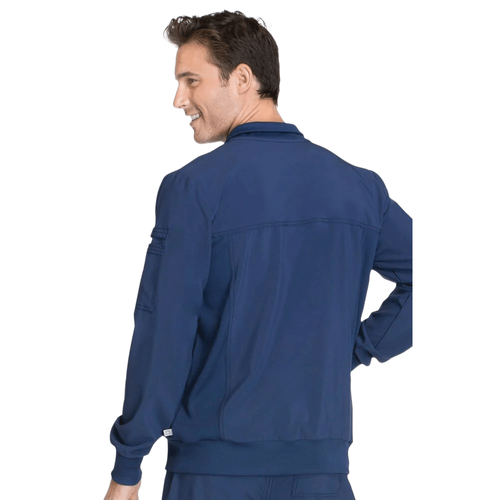 Ventana Men's Infinity Zip Front Jacket - NAVY image thumbnail