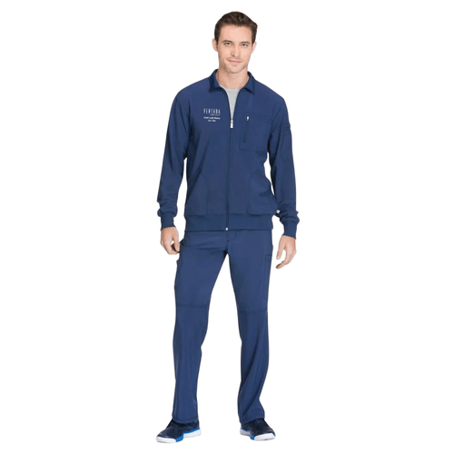 Ventana Men's Infinity Zip Front Jacket - NAVY image thumbnail