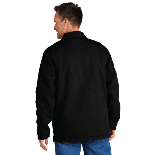 Ventana Men’s Carhartt Sherpa-Lined Coat - BLACK image thumbnail