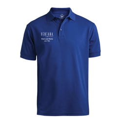 Image of Ventana Men's Edwards Soft Touch Pique Polo - 041 ROYAL