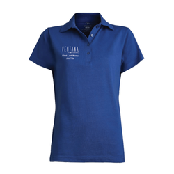 Image of Ventana Women's Edwards Soft Touch Pique Polo - 041 ROYAL