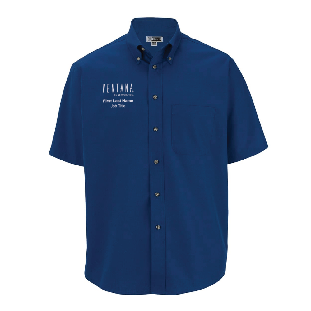 Ventana Men's Edwards Easy Care Poplin - 041 ROYAL primary image