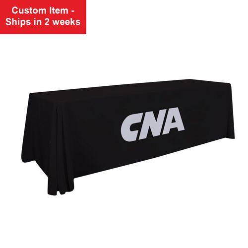 8' Economy Table Throw (Full-Color Front Only) image thumbnail