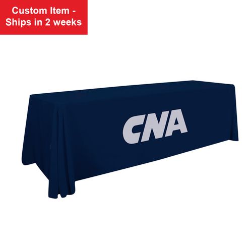 8' Economy Table Throw (Full-Color Front Only) image thumbnail