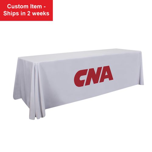 8' Economy Table Throw (Full-Color Front Only) image thumbnail