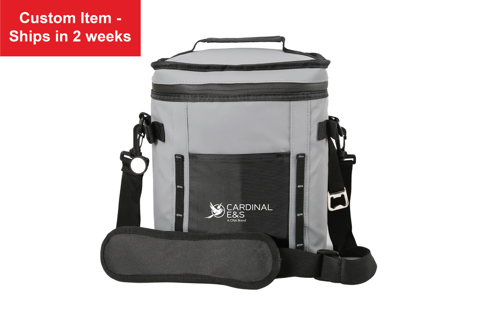 12 Can Glacier Peak Cooler - Cardinal E&S Logo primary image