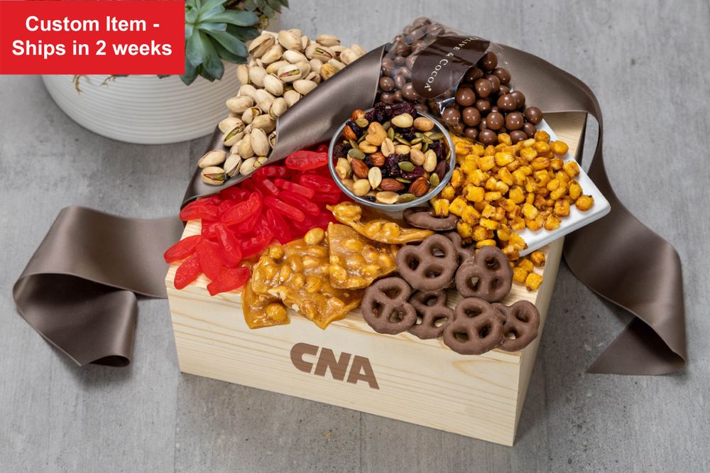 Savory, Salty & Sweet Gift Crate - CNA Logo primary image