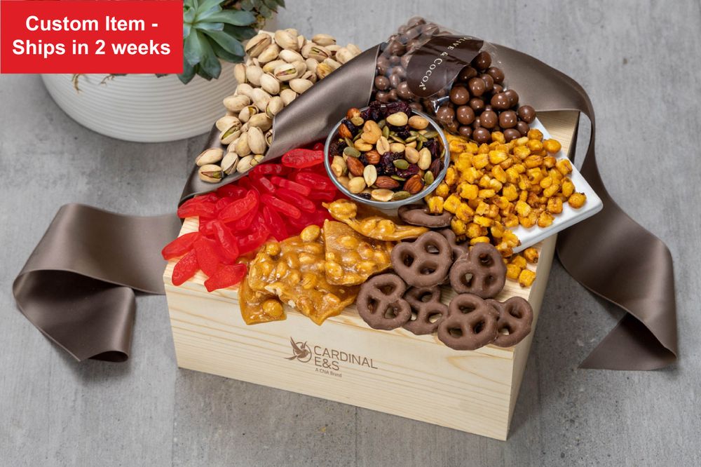 Savory, Salty & Sweet Gift Crate (Cardinal E&S® Logo) primary image
