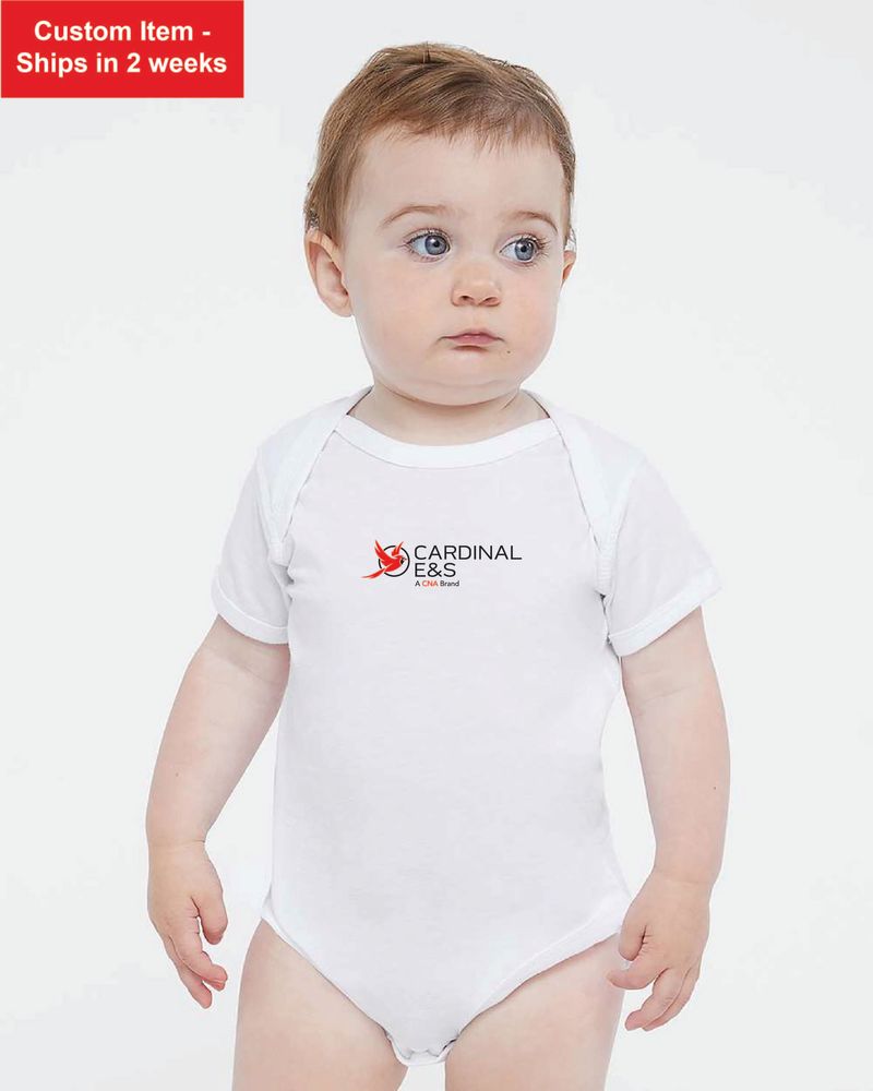 Infant Fine Jersey Bodysuit (Cardinal E&S® Logo) primary image