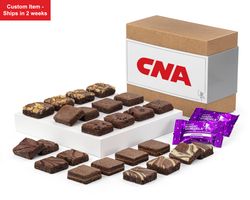 Image of 24 Piece Brownie Gift Box - CNA Logo