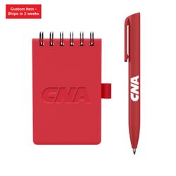 Image of NEOSKIN® POCKET SPIRAL NOTEPAD COMBO