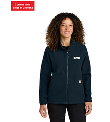 Image of Carhartt® Women’s Textured Full-Zip Fleece Jacket