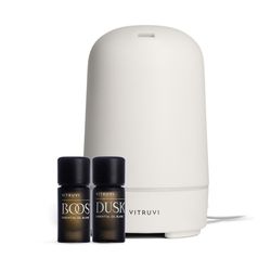 Image of Vitruvi Glow Diffuser and Essential Oils Bundle Se
