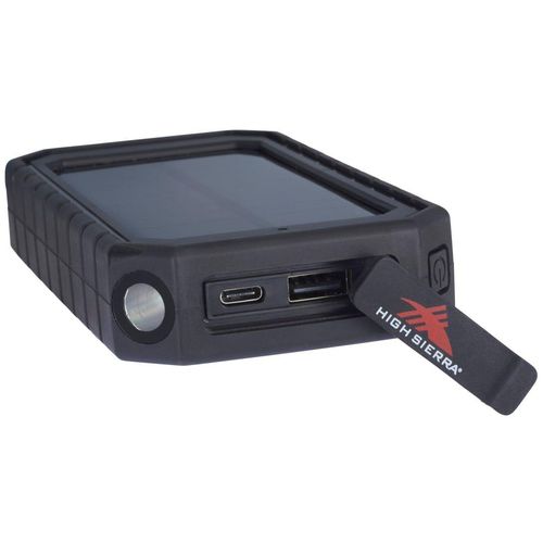 High Sierra® IPX 5 Solar Fast Wireless Power Bank image thumbnail
