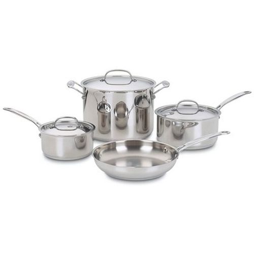 Cuisinart 7-Pc Chef'S Classic SS Cookware Set image thumbnail