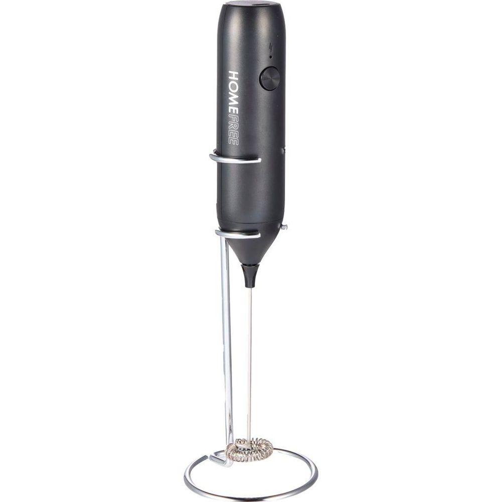 Rechargeable Handheld Milk Frother with Stand primary image