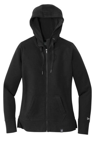 New Era Ladies French Terry Full-Zip Hoodie image thumbnail