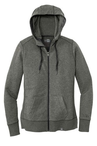New Era Ladies French Terry Full-Zip Hoodie image thumbnail