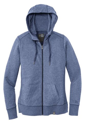 New Era Ladies French Terry Full-Zip Hoodie image thumbnail