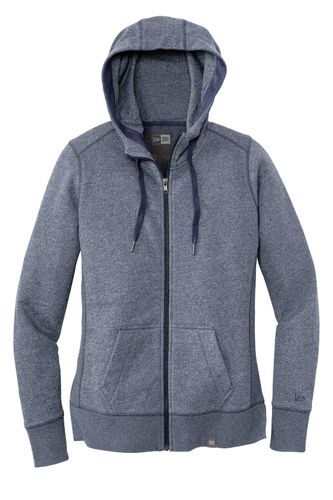 New Era Ladies French Terry Full-Zip Hoodie image thumbnail