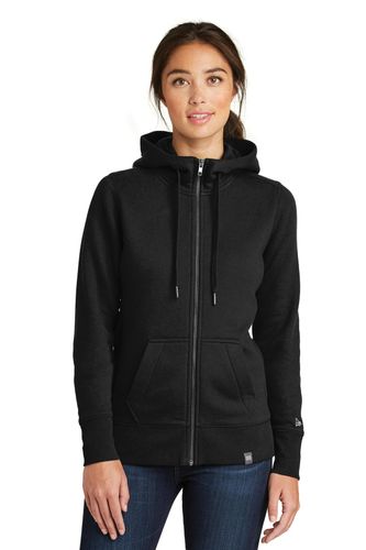 New Era Ladies French Terry Full-Zip Hoodie image thumbnail