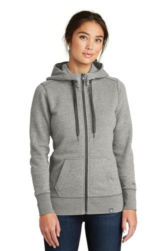 New Era Ladies French Terry Full-Zip Hoodie image thumbnail