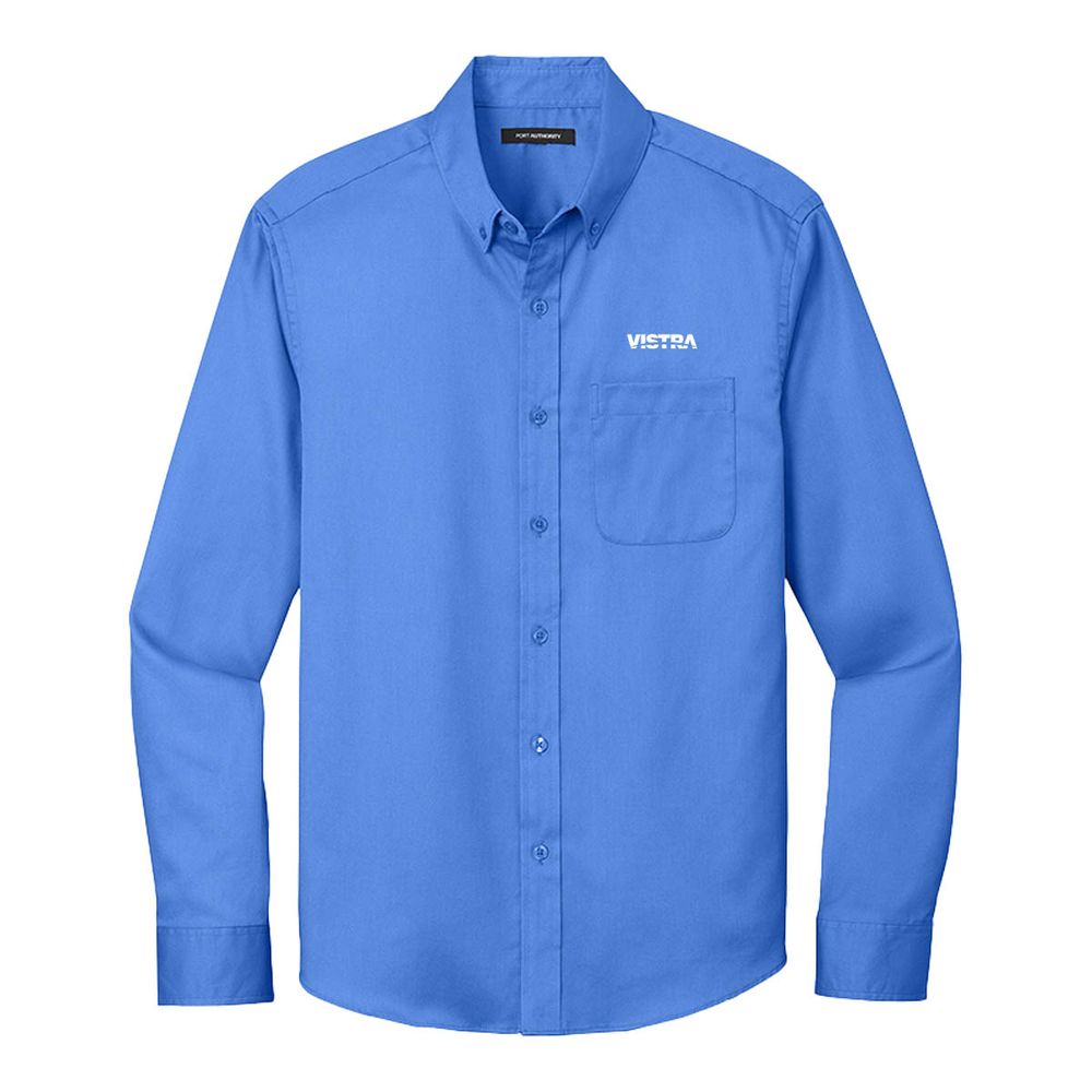 Port Authority Long Sleeve SuperPro React Twill Shirt primary image