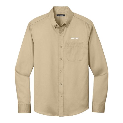 Port Authority Long Sleeve SuperPro React Twill Shirt image thumbnail