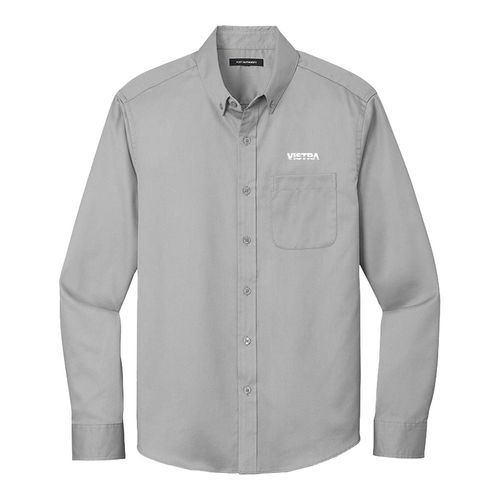 Port Authority Long Sleeve SuperPro React Twill Shirt image thumbnail