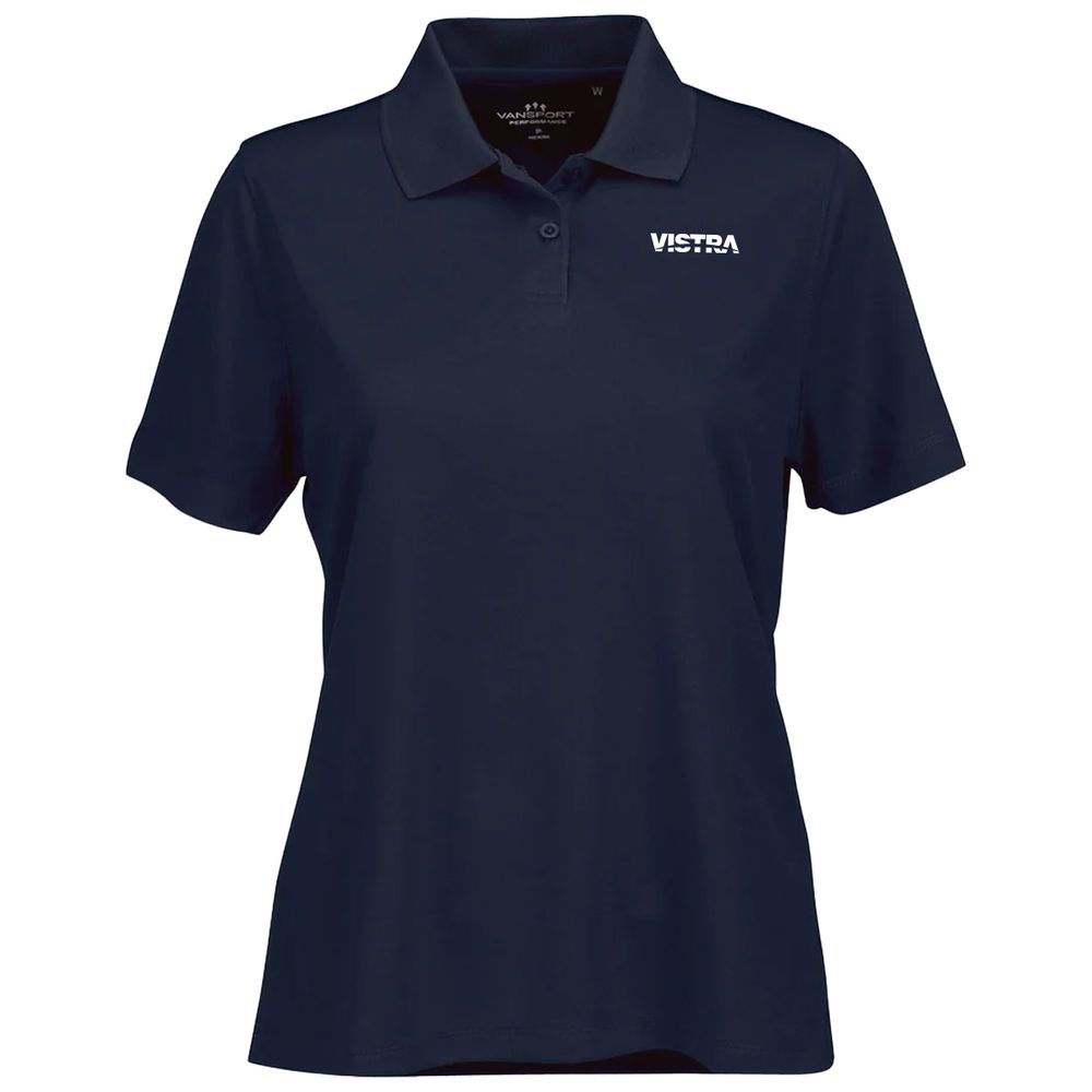 Women's Vansport Omega Solid Mesh Tech Polo primary image