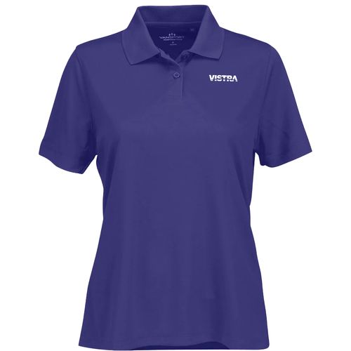 Women's Vansport Omega Solid Mesh Tech Polo image thumbnail