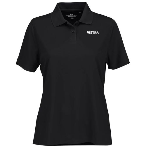 Women's Vansport Omega Solid Mesh Tech Polo image thumbnail