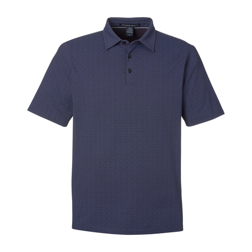 Devon Jones Men's Patterned Polo image thumbnail