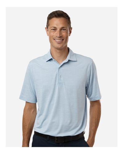 Paragon Striped Heather Performance Polo - Mens image thumbnail