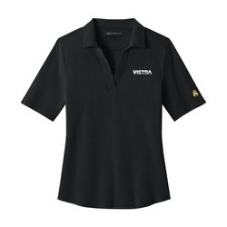 Image of Brooks Brothers Pinpoint Pique Polo - Womens
